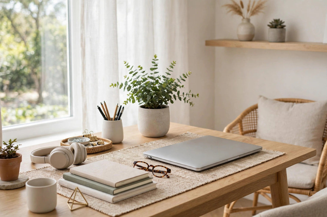 Home office setup hero image
