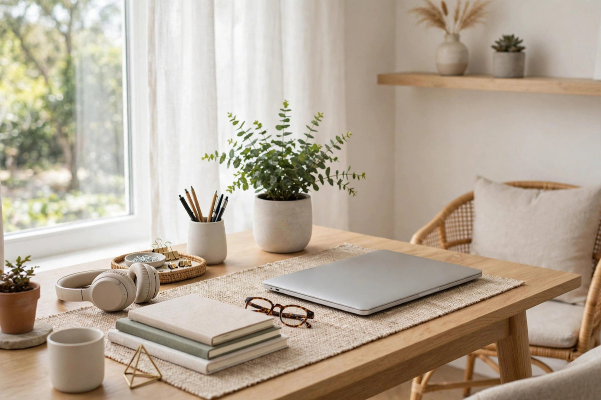 Home office setup hero image