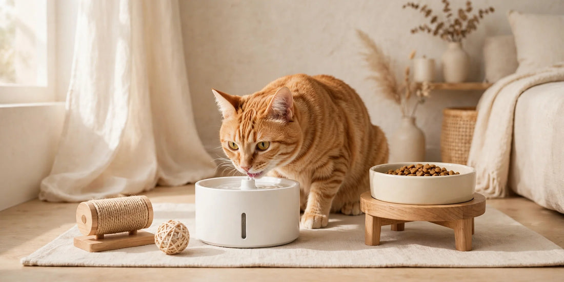 Indoor cat essentials hero image