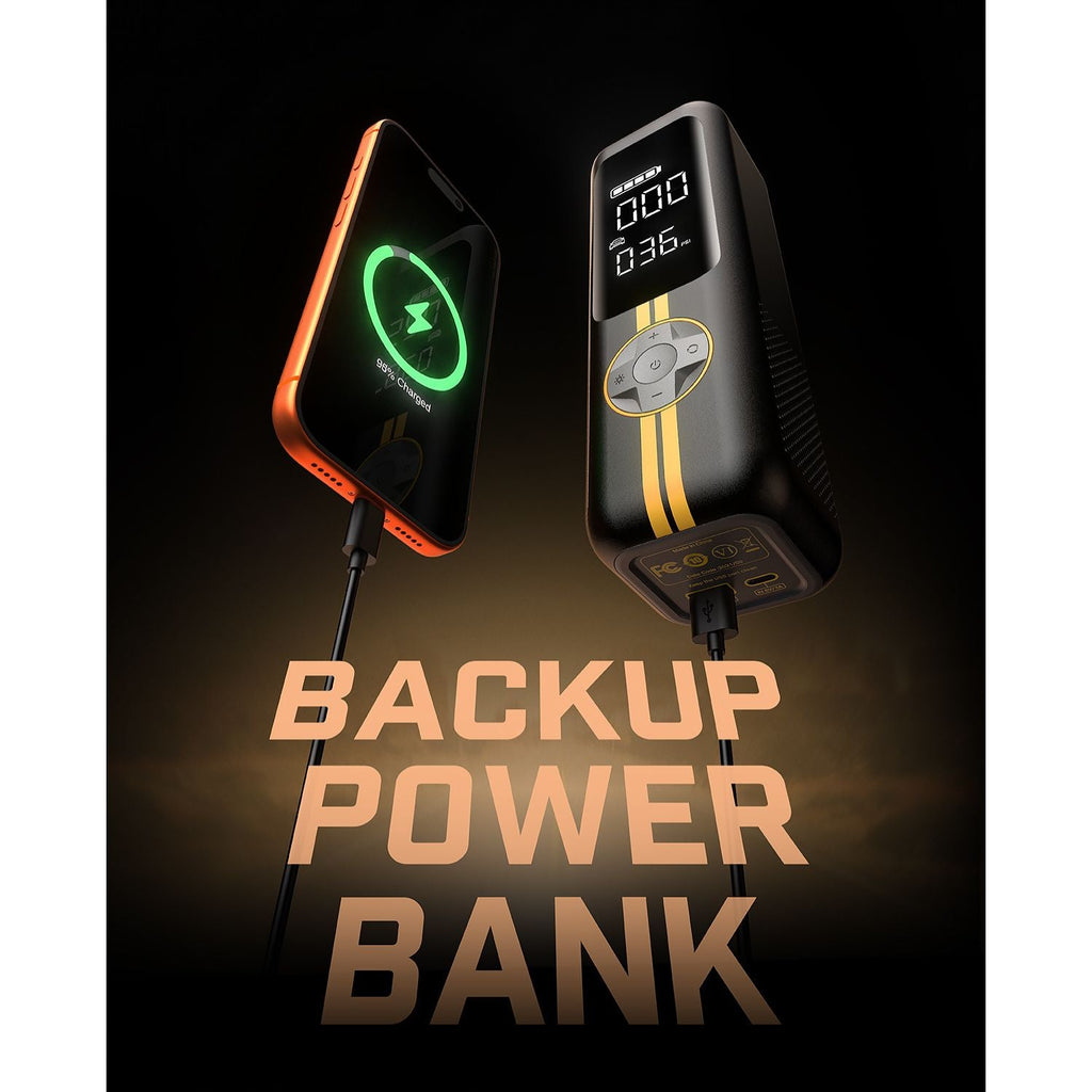 Varenza's Portable Tire Inflator – Fast, Precise &amp; Rechargeable