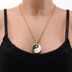 Yin Yang Puzzle BFF Necklaces - Matching Best Friend Necklace Set 1 pieces