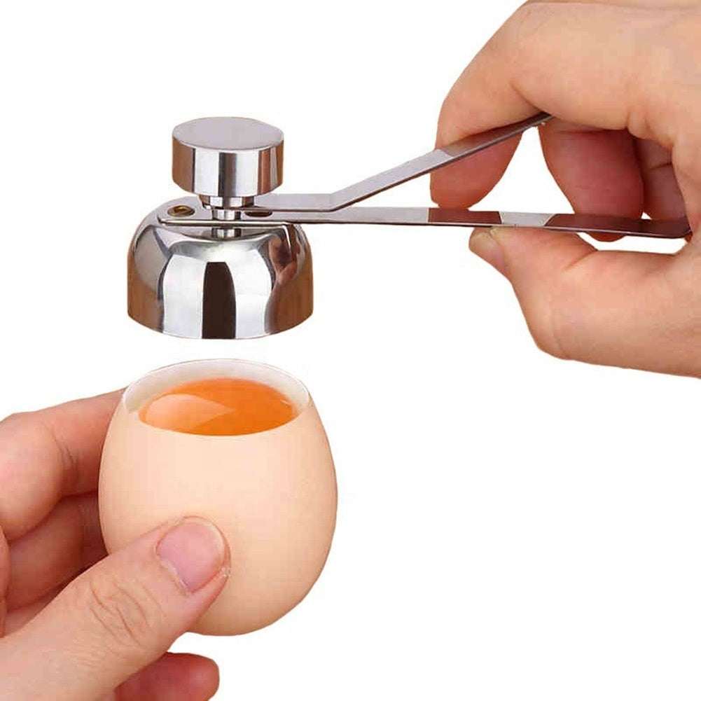 Stainless Steel Egg Topper Cutter - Creative Egg Shell Opener Tool 1 pack