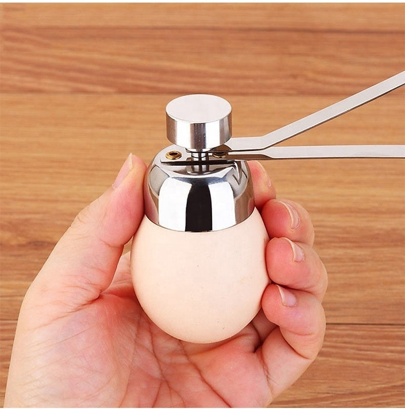 Stainless Steel Egg Topper Cutter - Creative Egg Shell Opener Tool 1 pack