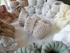 Baby Bootie Sock Shoes - Hand-Knitted Cozy Crochet Shoes for 0-3 M