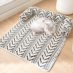 Luxury Plush Pet Mat - Extra Thick Reversible Cushion with Anti-Slip Bottom