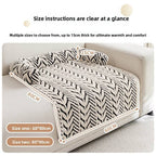 Luxury Plush Pet Mat - Extra Thick Reversible Cushion with Anti-Slip Bottom