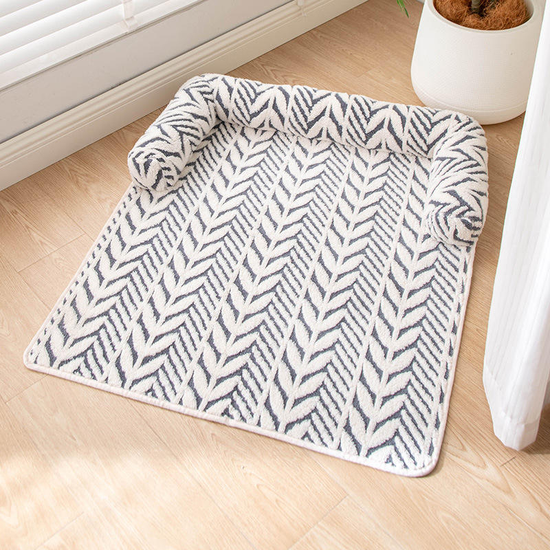 Luxury Plush Pet Mat - Extra Thick Reversible Cushion with Anti-Slip Bottom