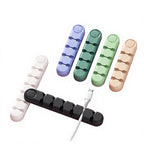 Desktop Silicone Gel Cable Organizer - Wall-Mounted Self-Adhesive Cable Clips