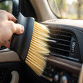 Car Interior Cleaning Brush - Soft Dust Sweeping Brush for Air Vents & Gaps