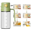 Varenza's 2-in-1 Oil Sprayer &amp; Dispenser – 500ML Glass Bottle