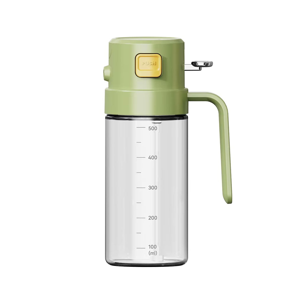 Varenza's 2-in-1 Oil Sprayer &amp; Dispenser – 500ML Glass Bottle