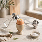 Stainless Steel Egg Topper Cutter - Creative Egg Shell Opener Tool 1 pack