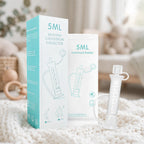 Silicone Wearable Breast Milk Collector - Colostrum Collection Tubes for Breastfeeding Moms