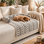 Luxury Plush Pet Mat - Extra Thick Reversible Cushion with Anti-Slip Bottom