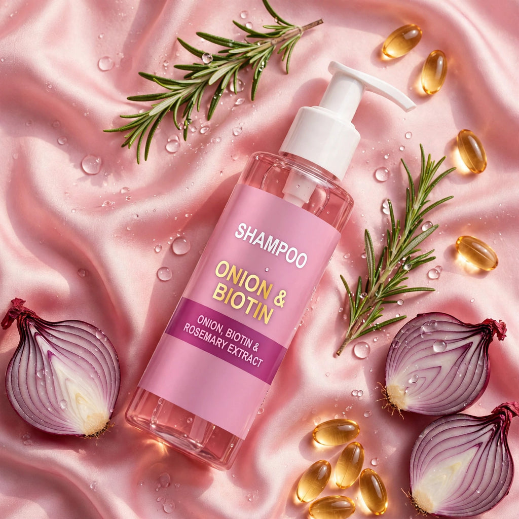 Onion Biotin Rosemary Shampoo and Conditioner Set