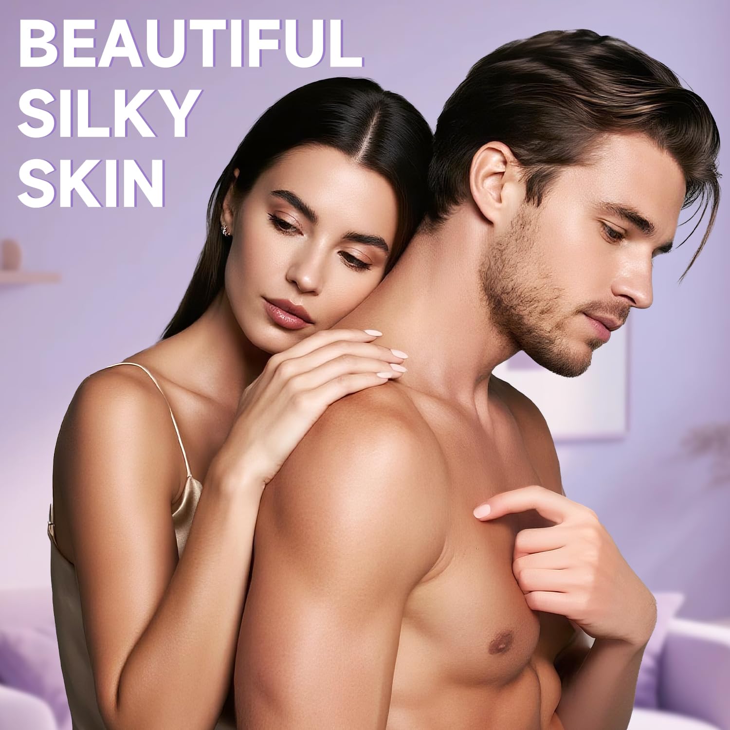 PHOFAY Hair Removal Spray for Sensitive Skin, Gentle & Fast-Acting with Aloe & Hyaluronic Acid