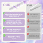 PHOFAY Hair Removal Spray for Sensitive Skin, Gentle & Fast-Acting with Aloe & Hyaluronic Acid
