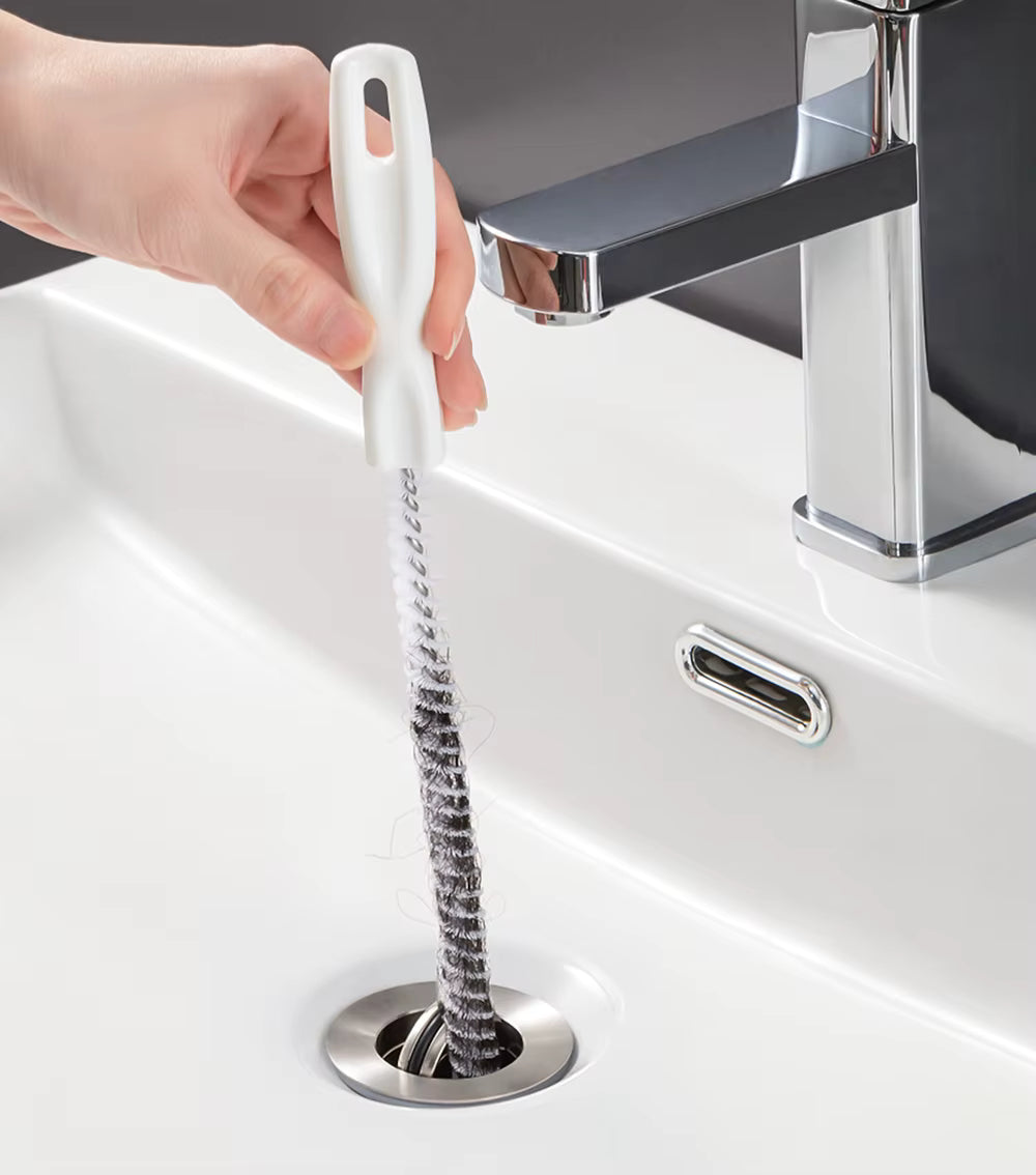 Flexible Drain Cleaning Brush, Hair Clog Remover Tool
