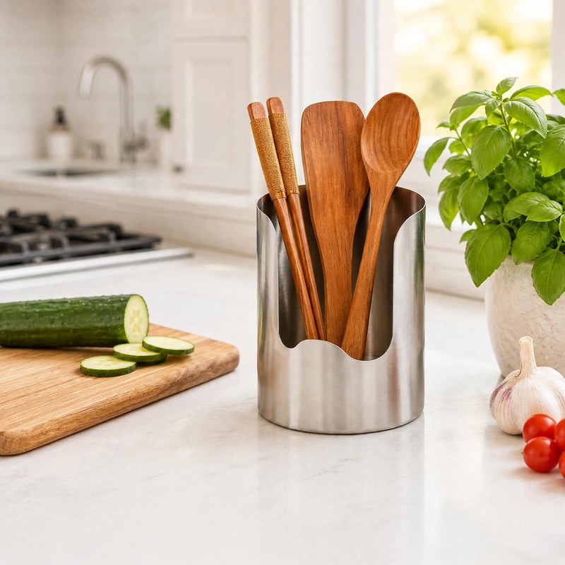 1-count-thickened-stainless-steel-utensil-organizer-rust-resistant-easy-to-clean-multi-purpose-storage-holder-for-kitchen-countertop-1