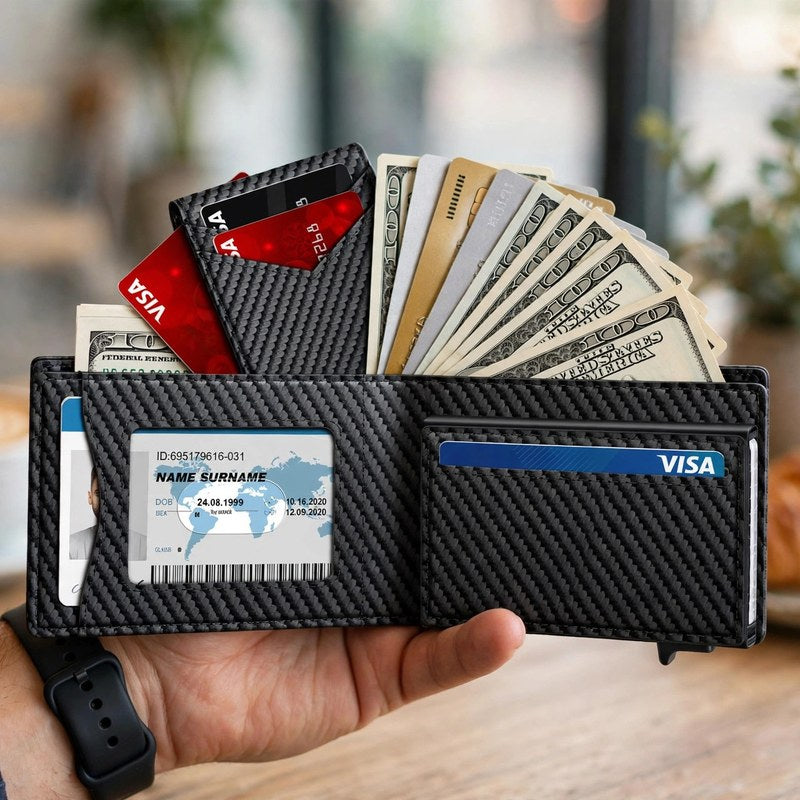 mens-rfid-minimalist-bifold-wallet-with-pop-up-card-holder-money-clip-1