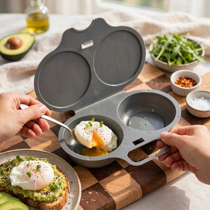 grey-egg-poacher-2-cavity-nonstick-microwave-egg-cooker-with-lid-1