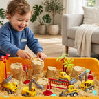 klever-kits-construction-sensory-bin-for-toddlers-sandbox-with-lid-glow-in-the-dark-stones-1