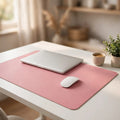 PU Leather Mouse Pad Desk Mat, Waterproof Non-slip Gaming & Office Keyboard Pad
