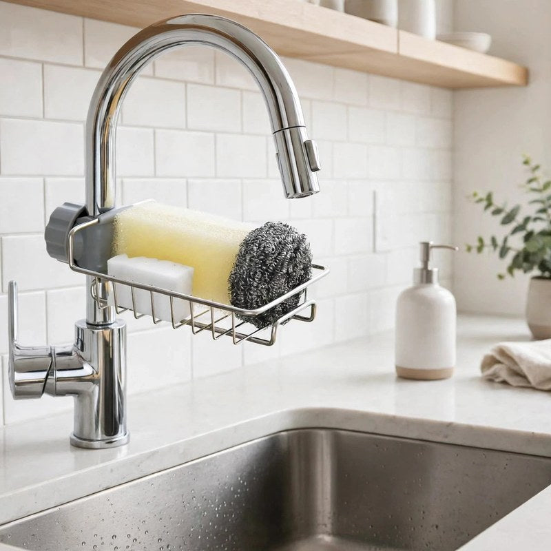 varenzas-stainless-steel-sink-caddy-organizer-over-faucet-sponge-holder-2