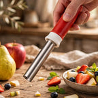 2-in-1 Stainless Steel Apple Corer & Peeler Tool - Multifunctional Kitchen Gadget