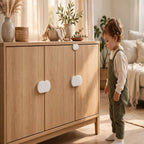 Baby Safety Cabinet Latch - Invisible Anti-Pinch Drawer & Door Lock
