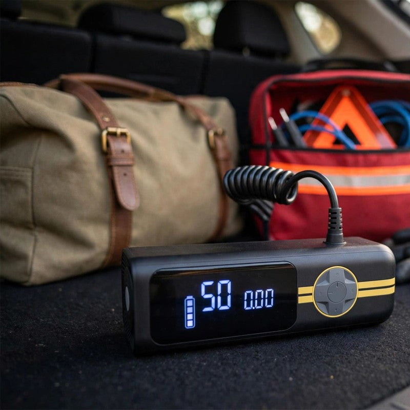 Varenza's Portable Tire Inflator – Fast, Precise & Rechargeable