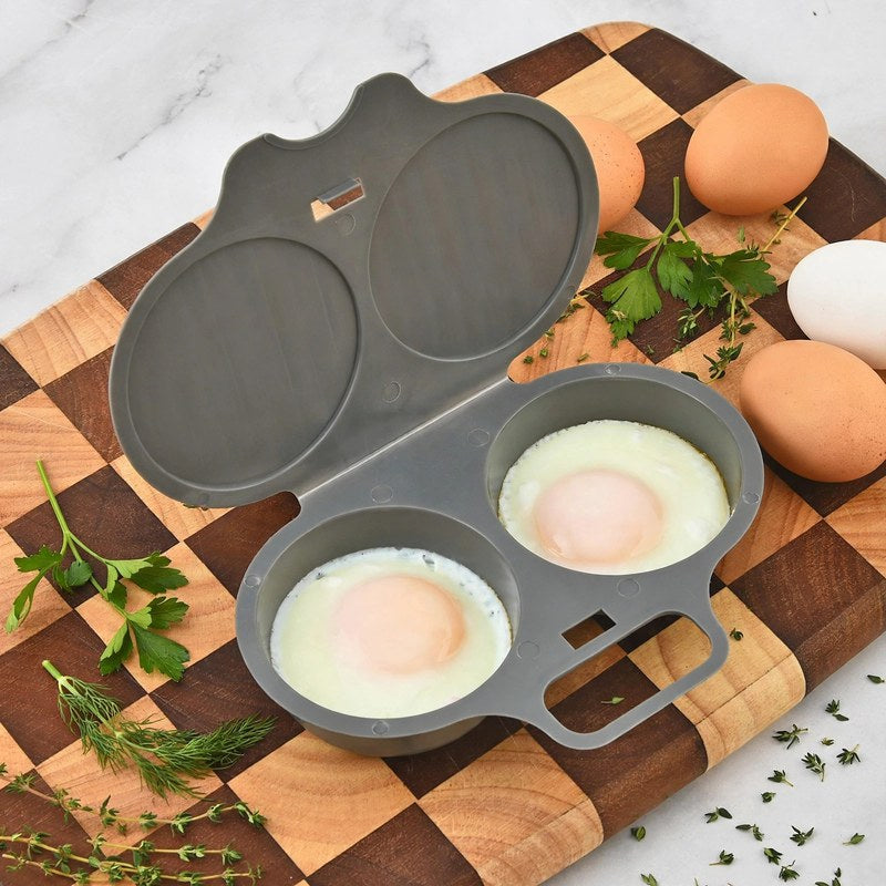 grey-egg-poacher-2-cavity-nonstick-microwave-egg-cooker-with-lid-3
