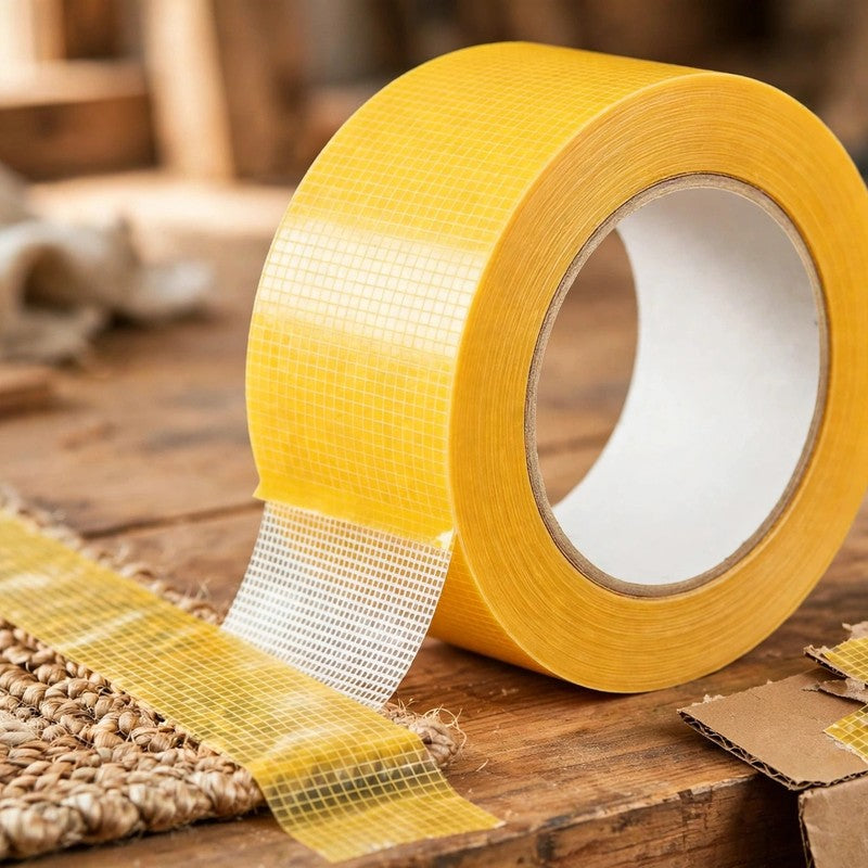 Heavy-Duty Double-Sided Duct Tape - Strong Adhesive, Waterproof, Removable