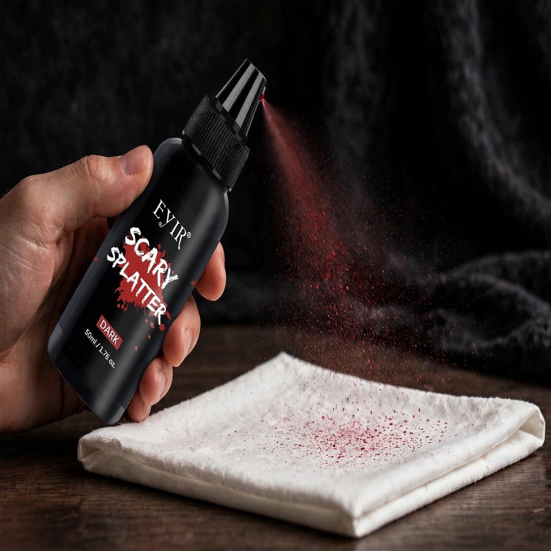 Halloween Fake Blood Spray - Realistic Washable Blood for Cosplay & Makeup