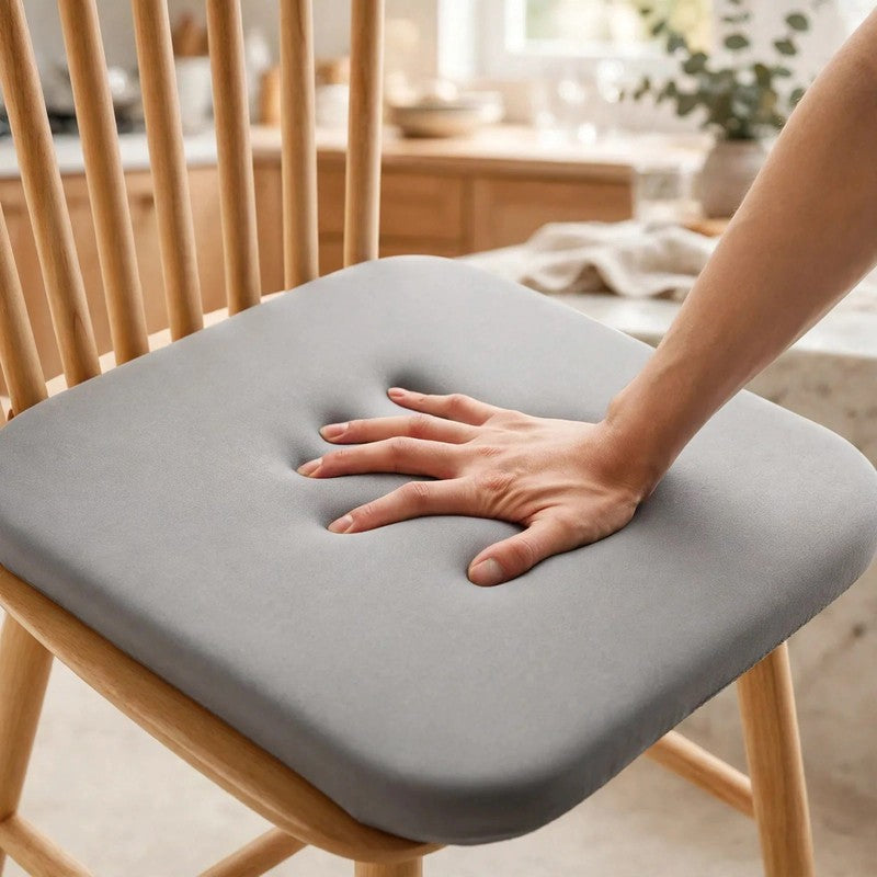 Ultra Thick Soft Foam Seat Cushion, Office Chair & Car Support Pad