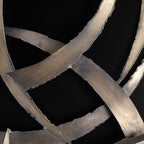Brushstrokes Metal Wall Panel