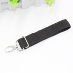 360 Degree Rotation High Quality Nylon Velcro Baby Carriage Hook Aluminum Carabiner Baby Carriage Accessories