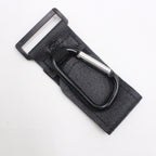 360 Degree Rotation High Quality Nylon Velcro Baby Carriage Hook Aluminum Carabiner Baby Carriage Accessories