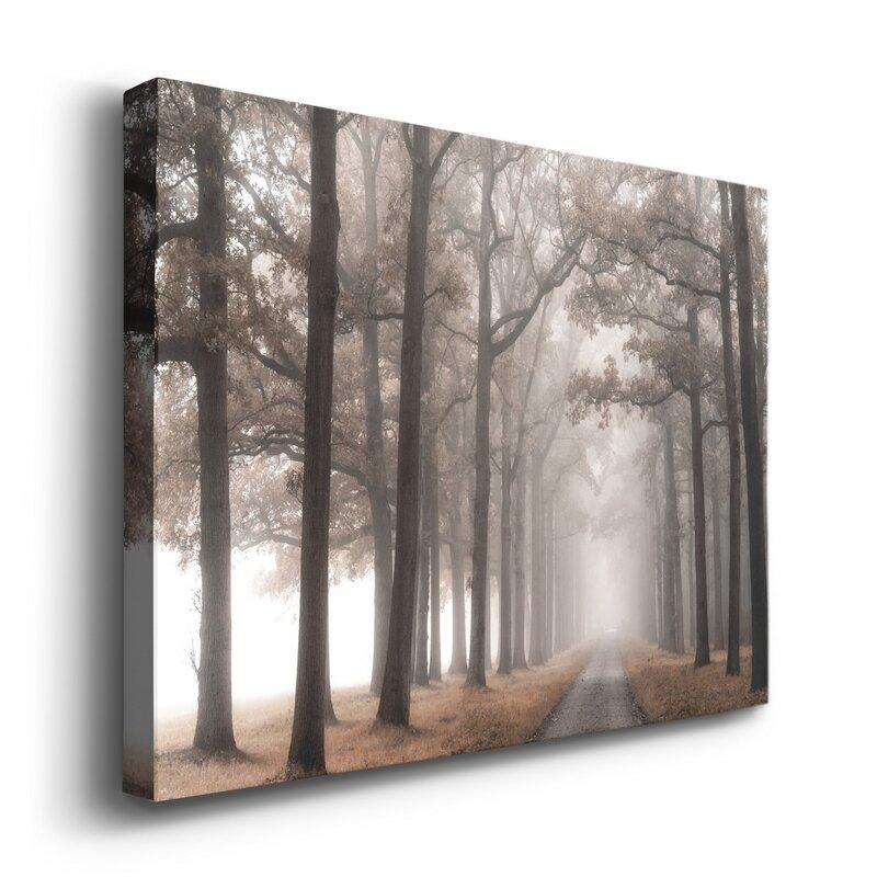 Misty Road - on Canvas
