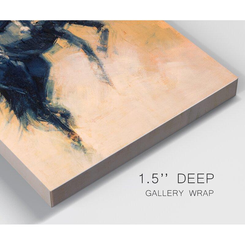 Mood Indigo III - Wrapped Canvas Painting