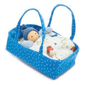 Rock-a-Bye Baby - Organic Terry Rattle Doll with Bed