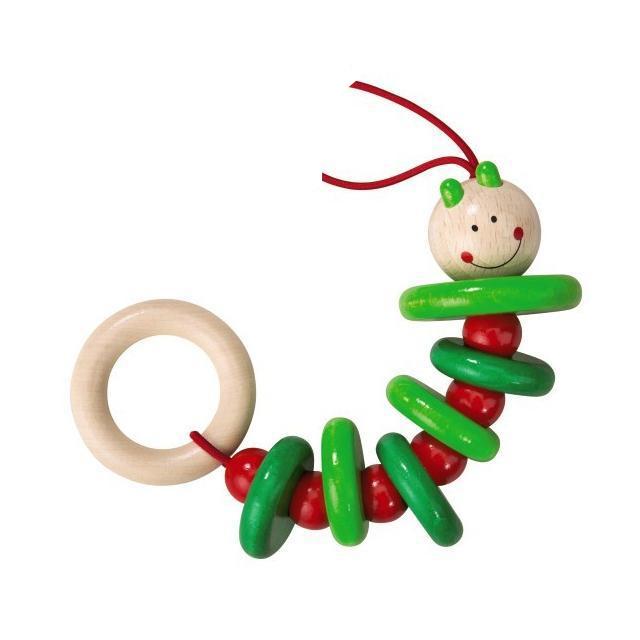 Wooden Clutching Baby Toy