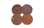 Cast Oil Drum Wall Discs (Set Of 4)