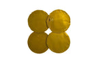 Cast Oil Drum Wall Discs (Set Of 4)