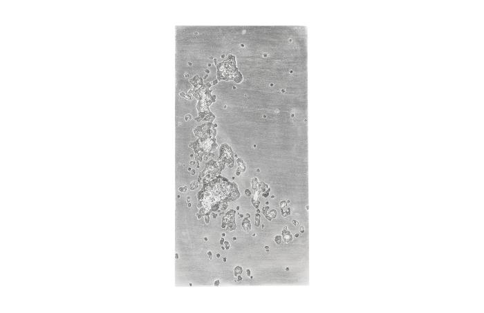 Splotch Dense Silver Wall Art