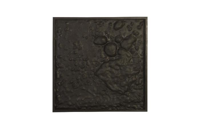 Splotch Dense Silver Wall Art